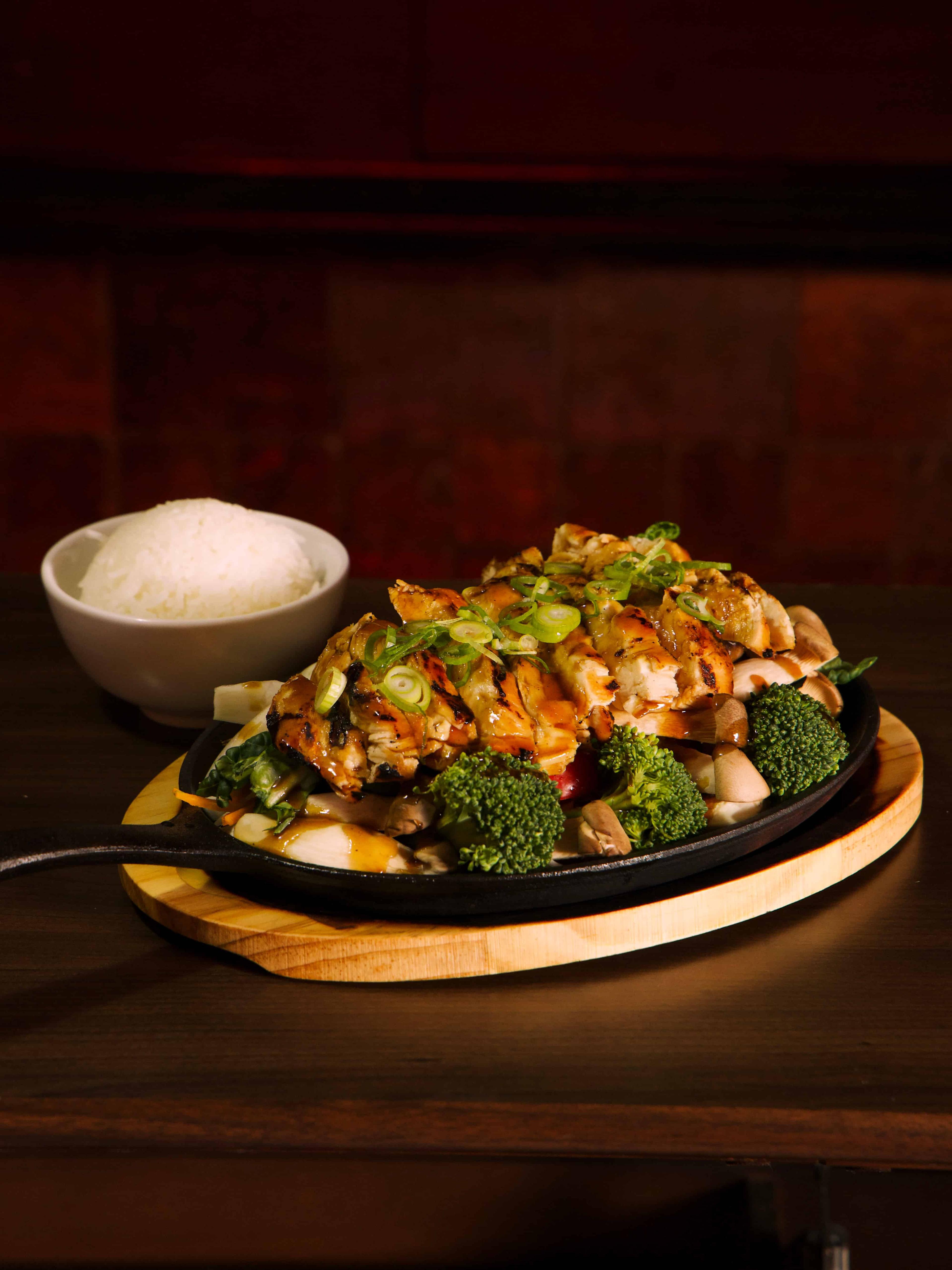 Sizzling Teriyaki Plates