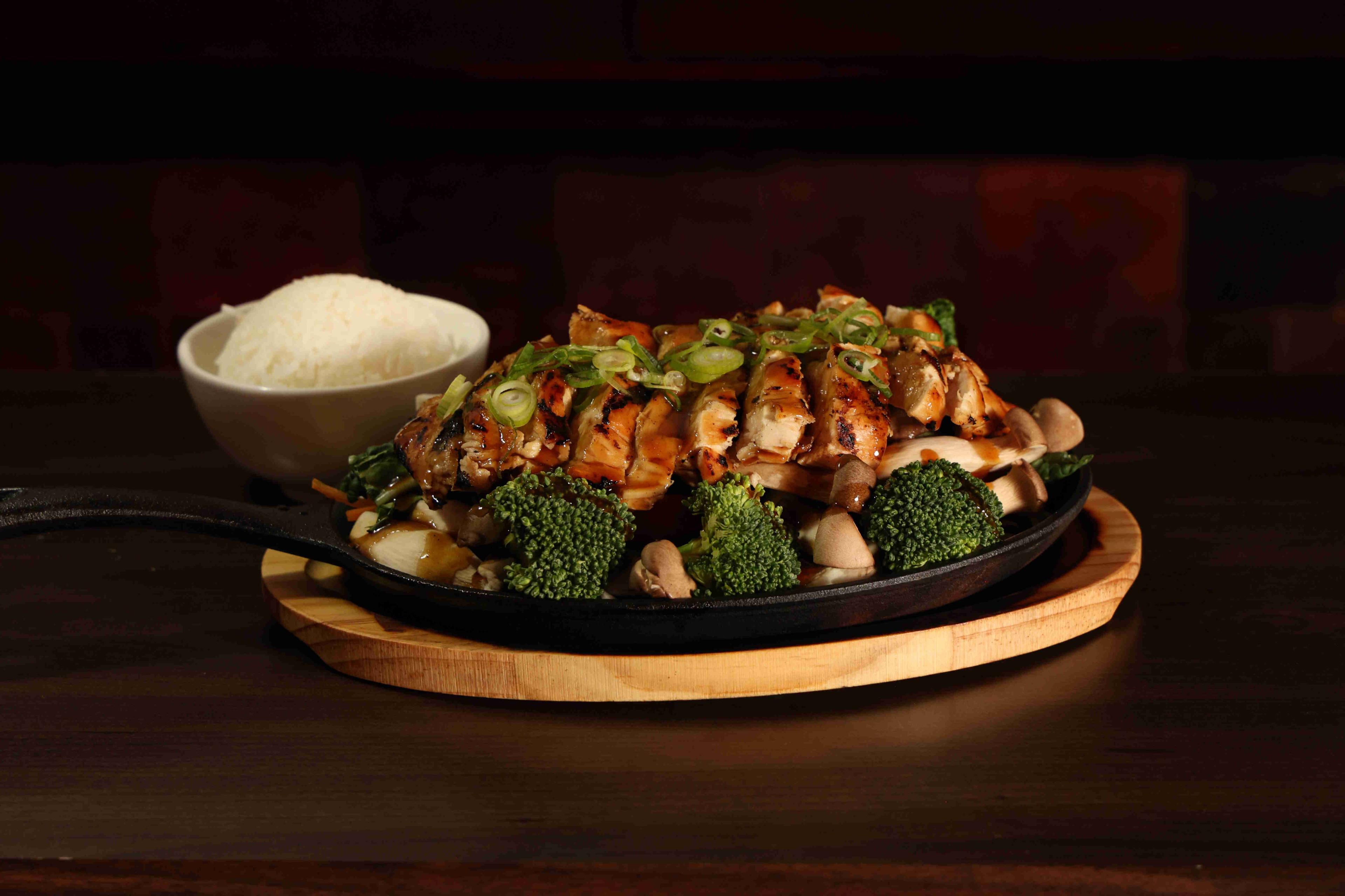 SIZZLING TERIYAKI